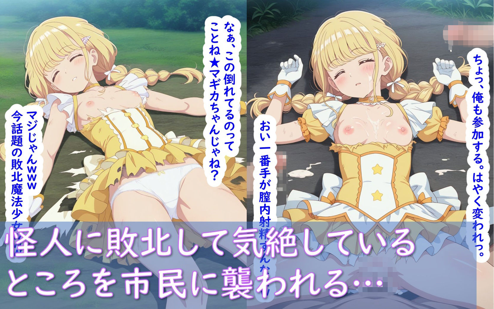 魔法少女ことね★マギカ_完全敗北 - サンプル画像 6