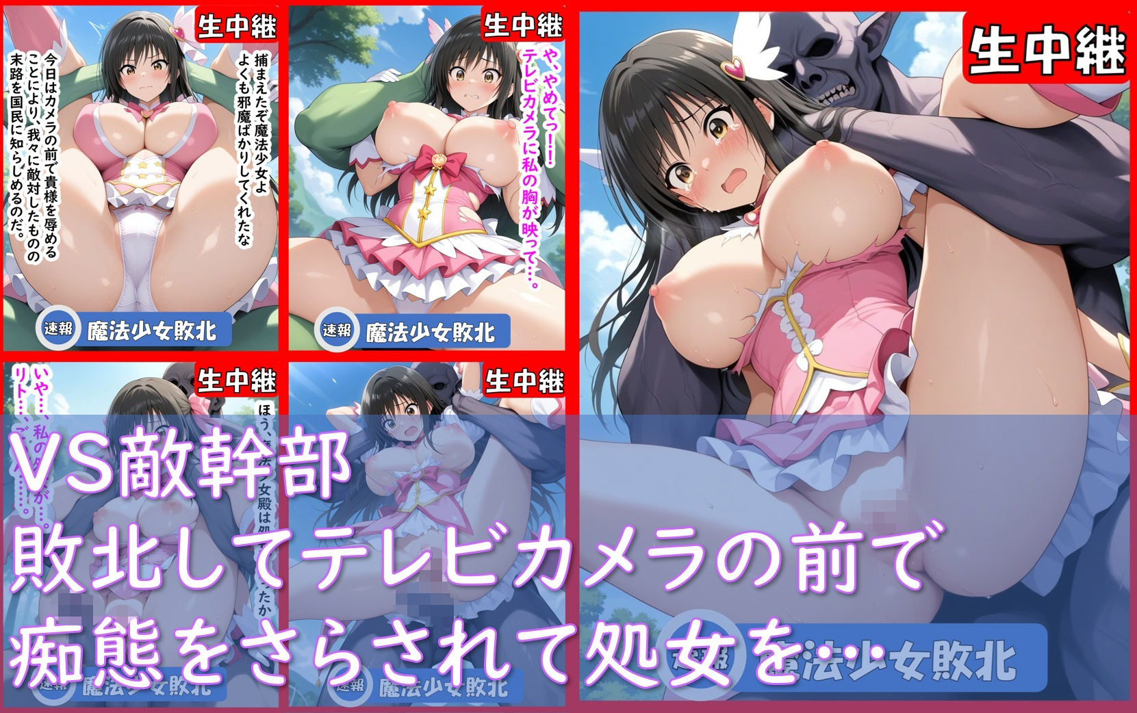 魔法少女ユイ★マギカ_完全敗北 - サンプル画像 4