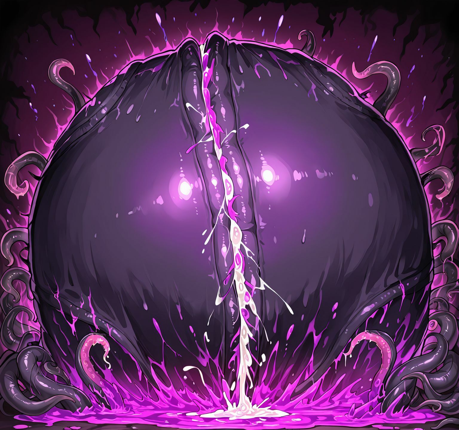 サレン洗脳丸呑み悪堕ち〜淫魔化ドスケベ交尾〜 - サンプル画像 7