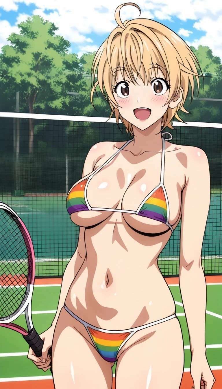 AVシリーズ第5弾 美少女テニス選手AVデビュー - サンプル画像 1