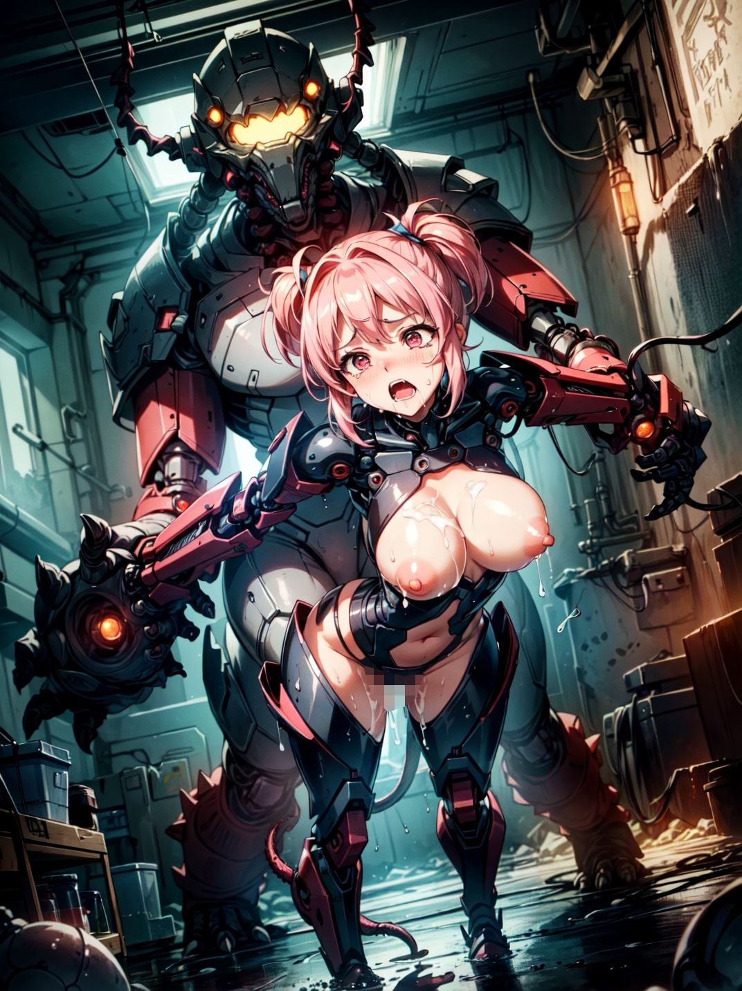 異形機神レギオンに敗北し、犯●れた共鳴装姫3 - サンプル画像 4