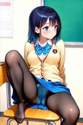 パンチラ女子校生 - サンプル画像 9