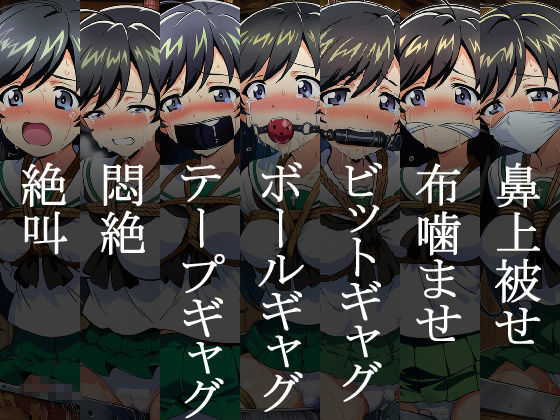 戦車女子 緊縛三角木馬責め Vol.1 - サンプル画像 4