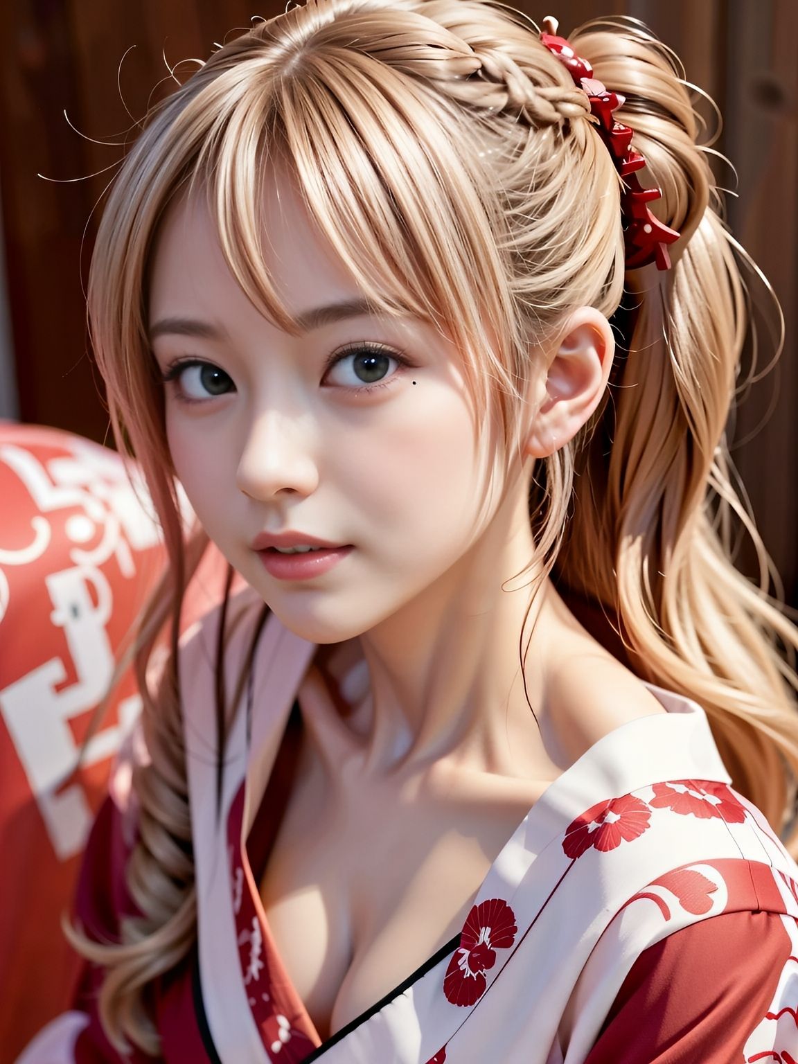 キレカワなのにドエッチ★床上手サキのひとり旅和服編 - サンプル画像 1