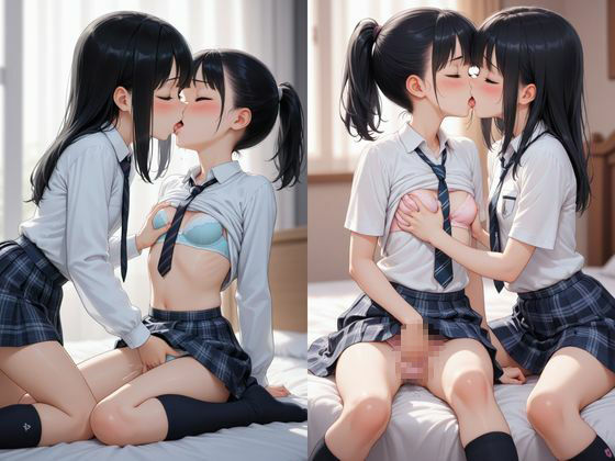 レズ姉妹の成長日記_お父さんによる実践的な性指導 - サンプル画像 4