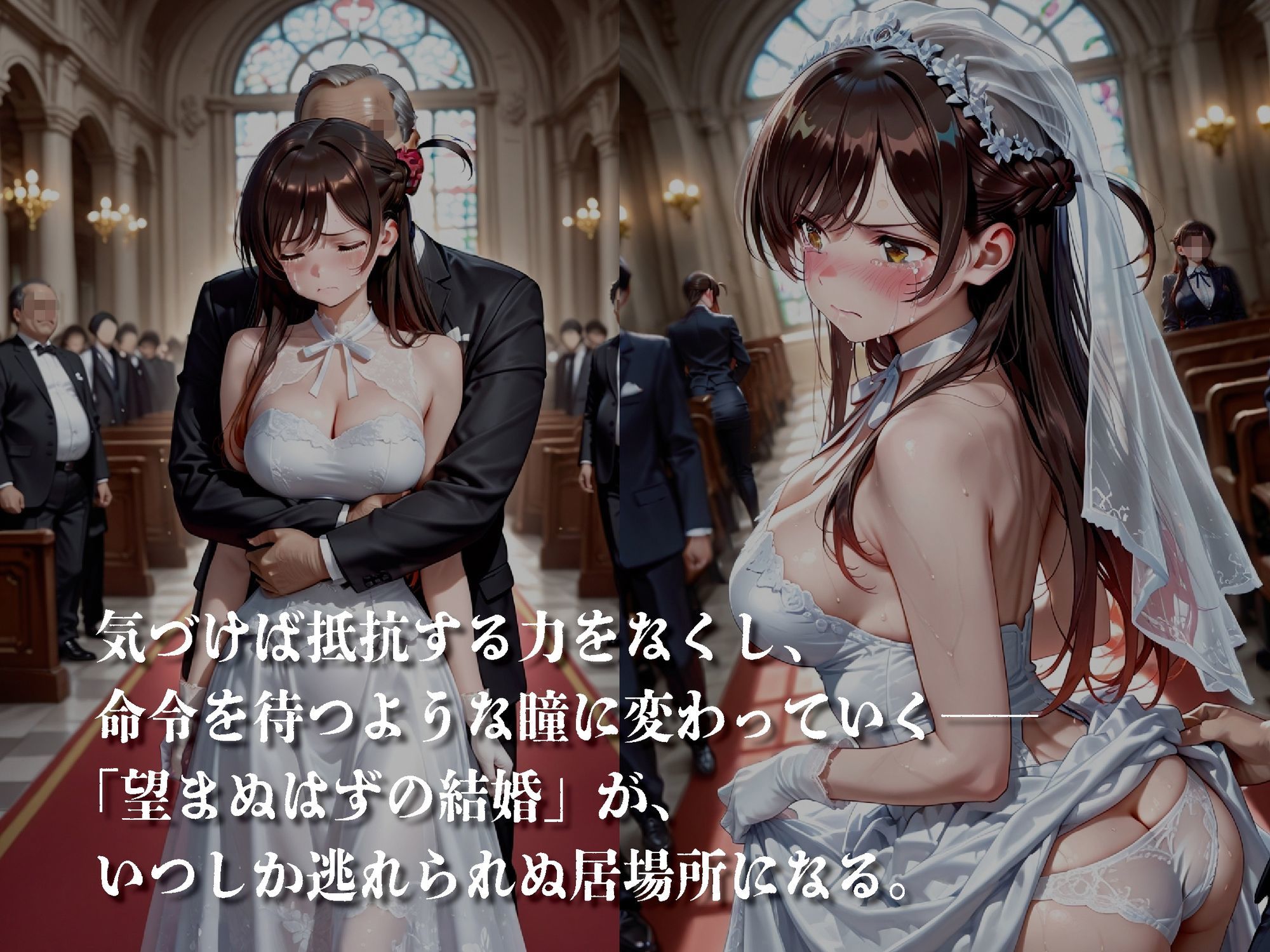 望まぬ結婚 ―式場で始まる合意の支配契約―【豪華CG500枚収録】 - サンプル画像 1