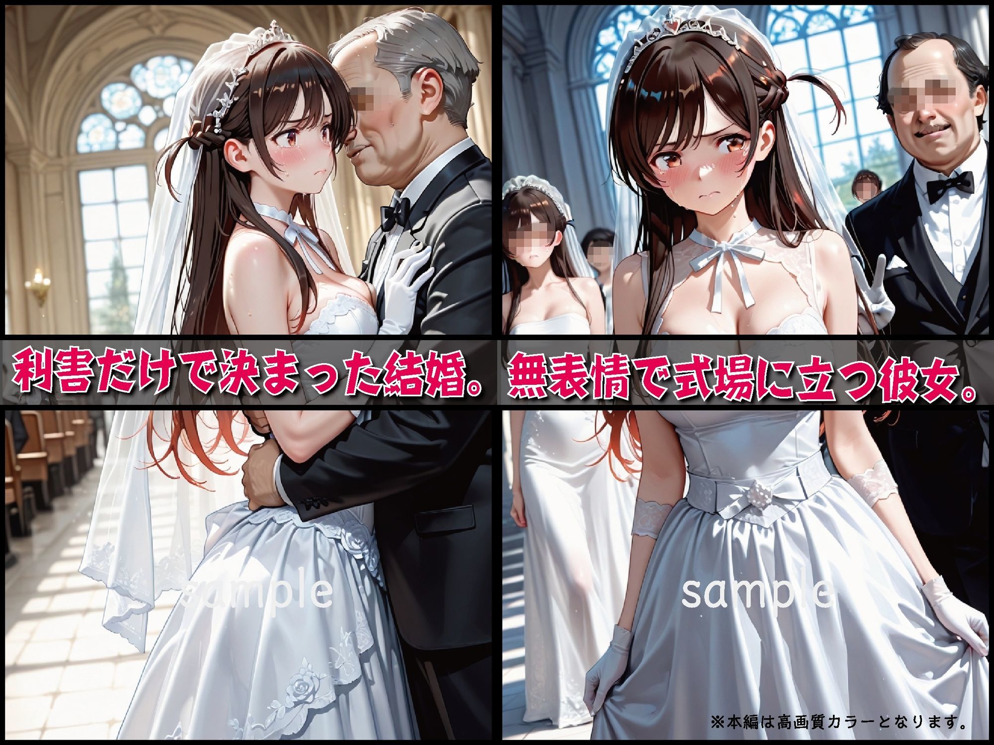 望まぬ結婚 ―式場で始まる合意の支配契約―【豪華CG500枚収録】 - サンプル画像 4
