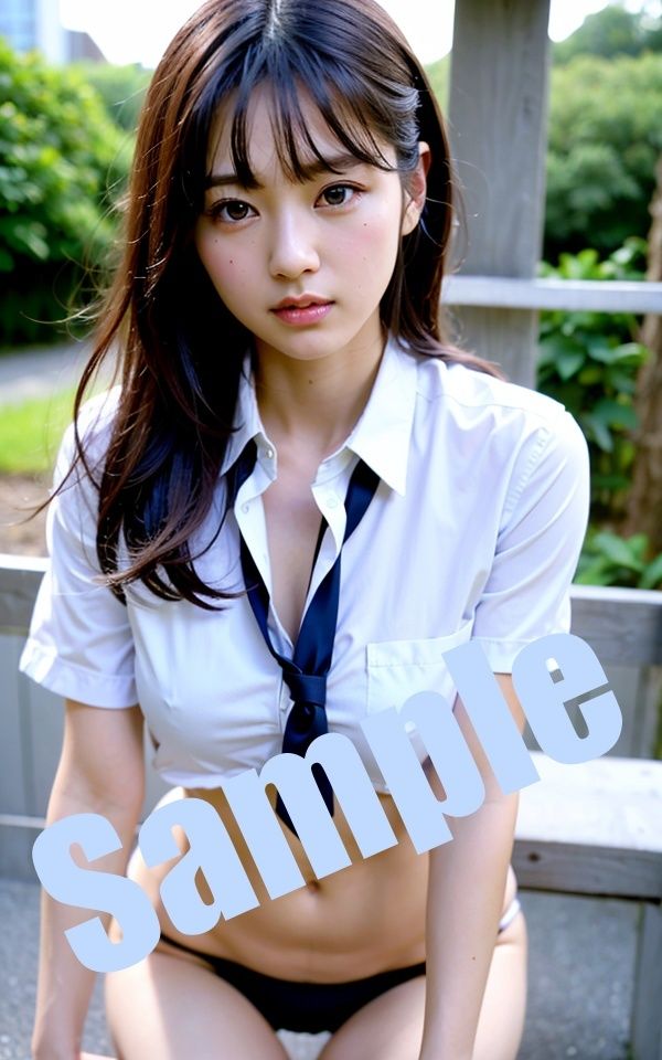 淫らな露出・制服撮影会 Vol1.清楚系美女編続編 - サンプル画像 3