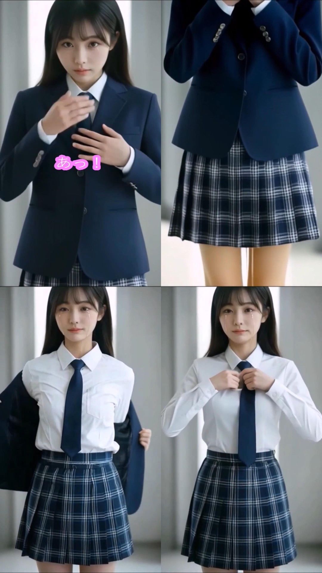 実写系！何でも言う事ききます誓わされた女子校生のお仕置き体罰調教SEX動画 - サンプル画像 3