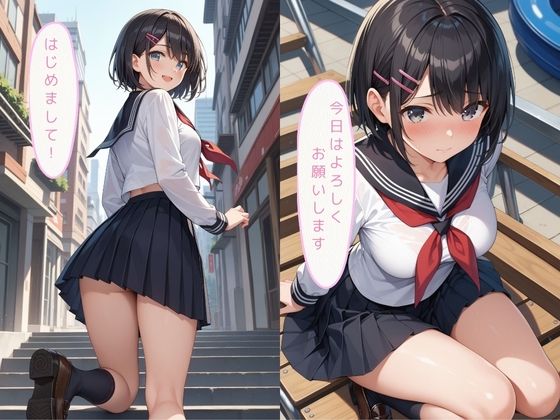 同級生では物足りない美少女J〇が放課後にパパ活！〜清楚JK（ショートヘア）編〜 - サンプル画像 2