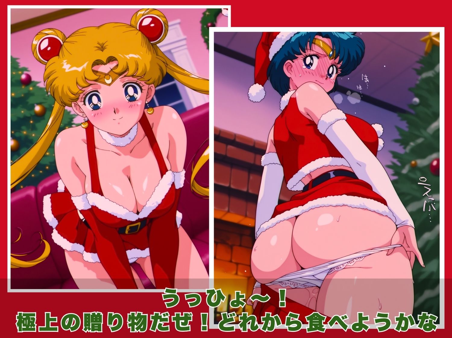 10人のエロサンタ〜セーラー●ーン 編〜 - サンプル画像 2