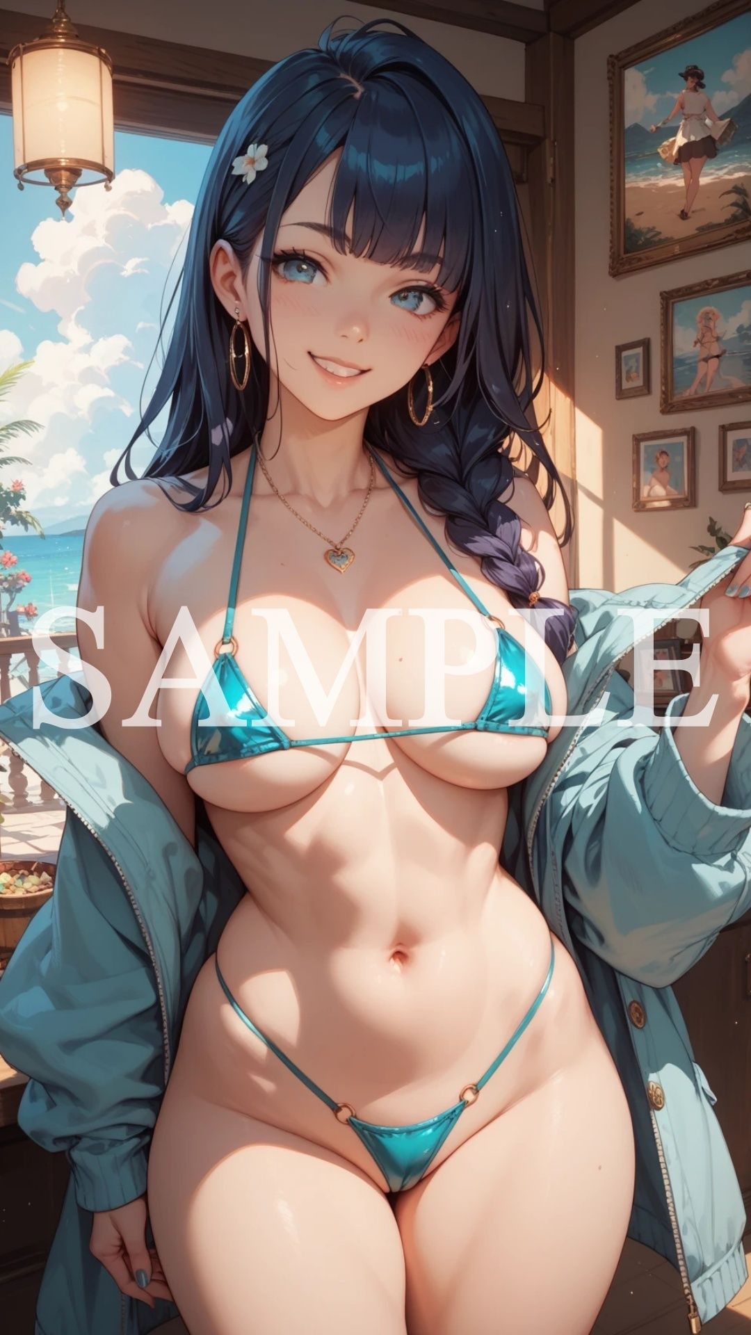 【500枚豪華セット】Micro Bikini Girls - サンプル画像 4