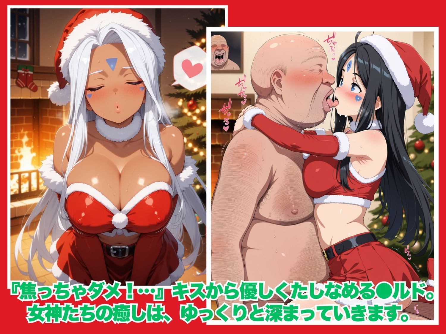 女神とオジサンの聖夜物語 - サンプル画像 4