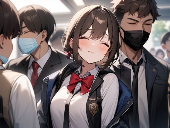 電車痴●の快楽が忘れられず学校がイチャイチャパラダイスに変貌！ - サンプル画像 1