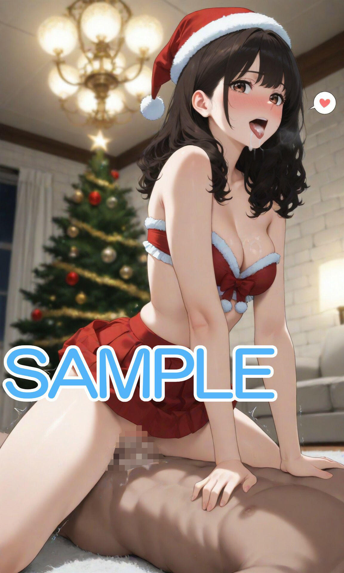 サンタな女の子とクリスマスパーティで・・・ - サンプル画像 3