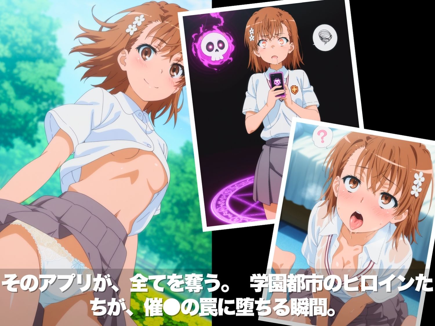 種付けオジサンのハーレム肉便器計画。学園都市催◯支配。  〜とある科学●超電磁砲 編〜 - サンプル画像 2