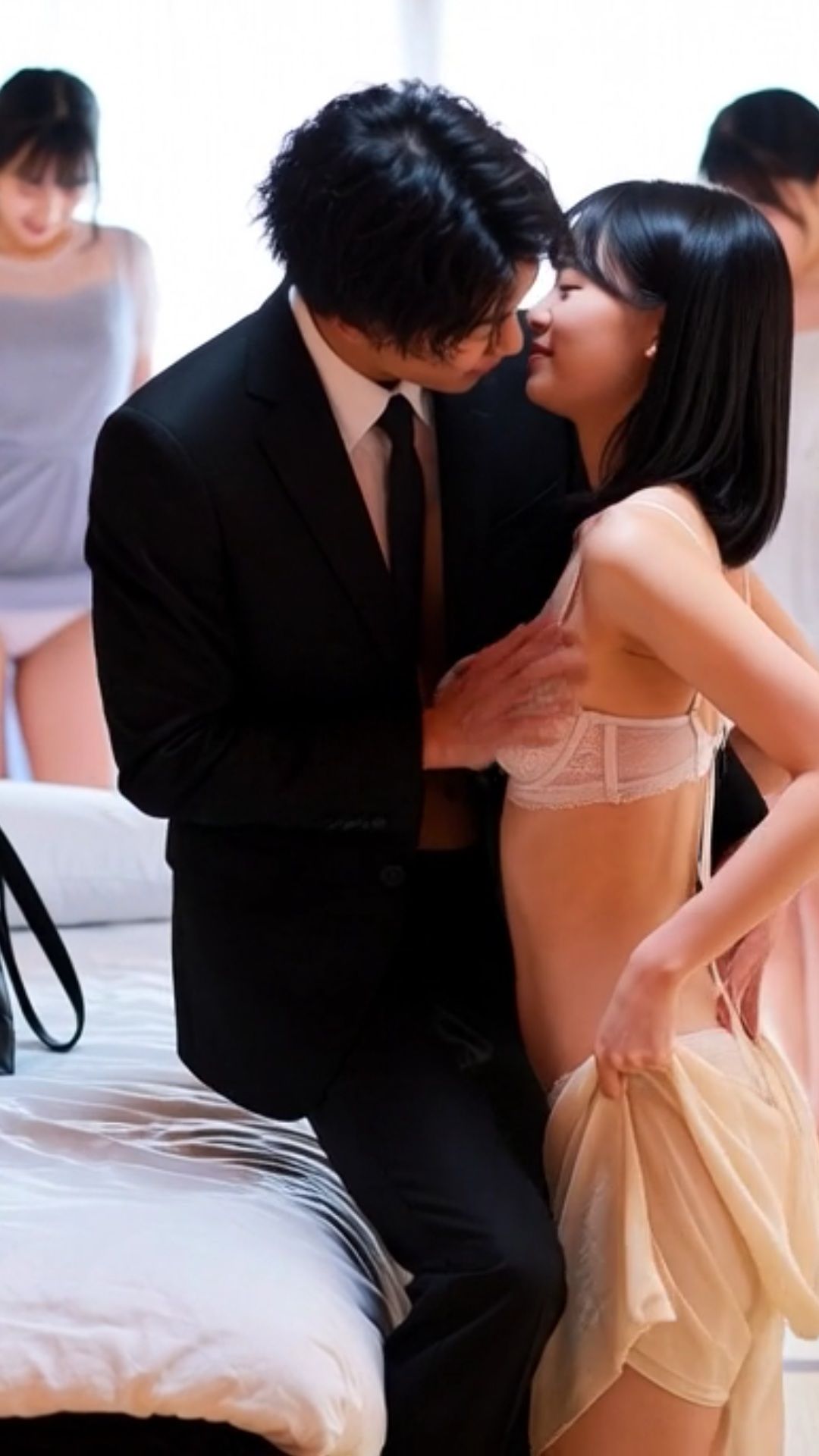 披露宴 下着 ランジェリー 女子大生 乱交 ドレス パンチラ ブラチラ 盗撮 結婚式 3次会 - サンプル画像 4