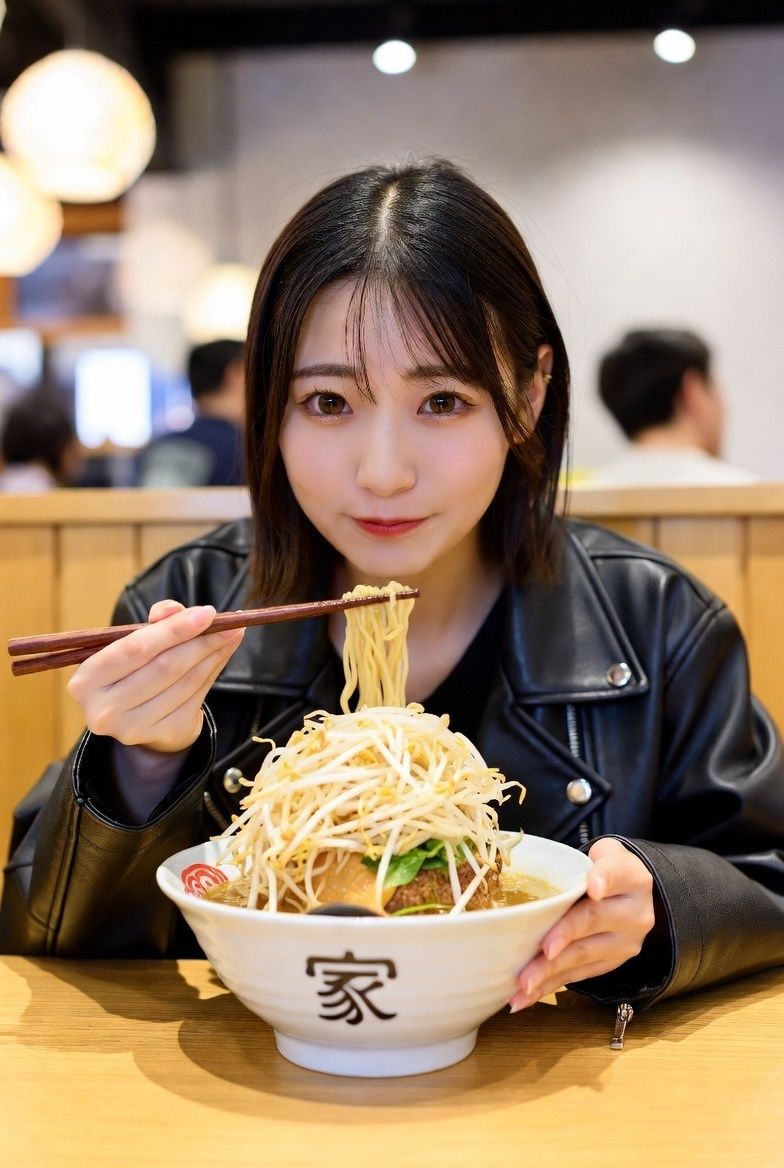 大食い秘技！乳出しブースト - サンプル画像 2