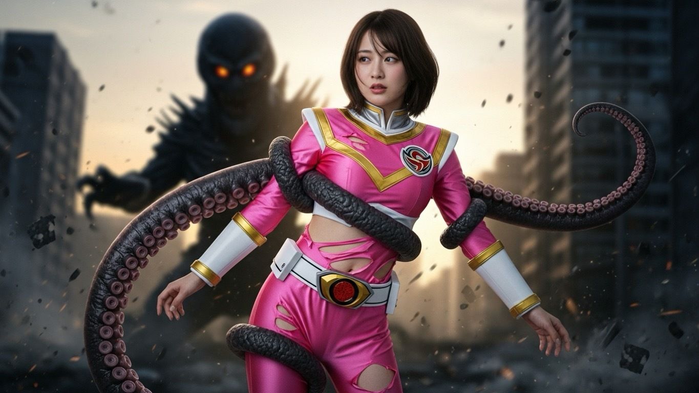 AI photo book 変身ヒロイン - サンプル画像 3