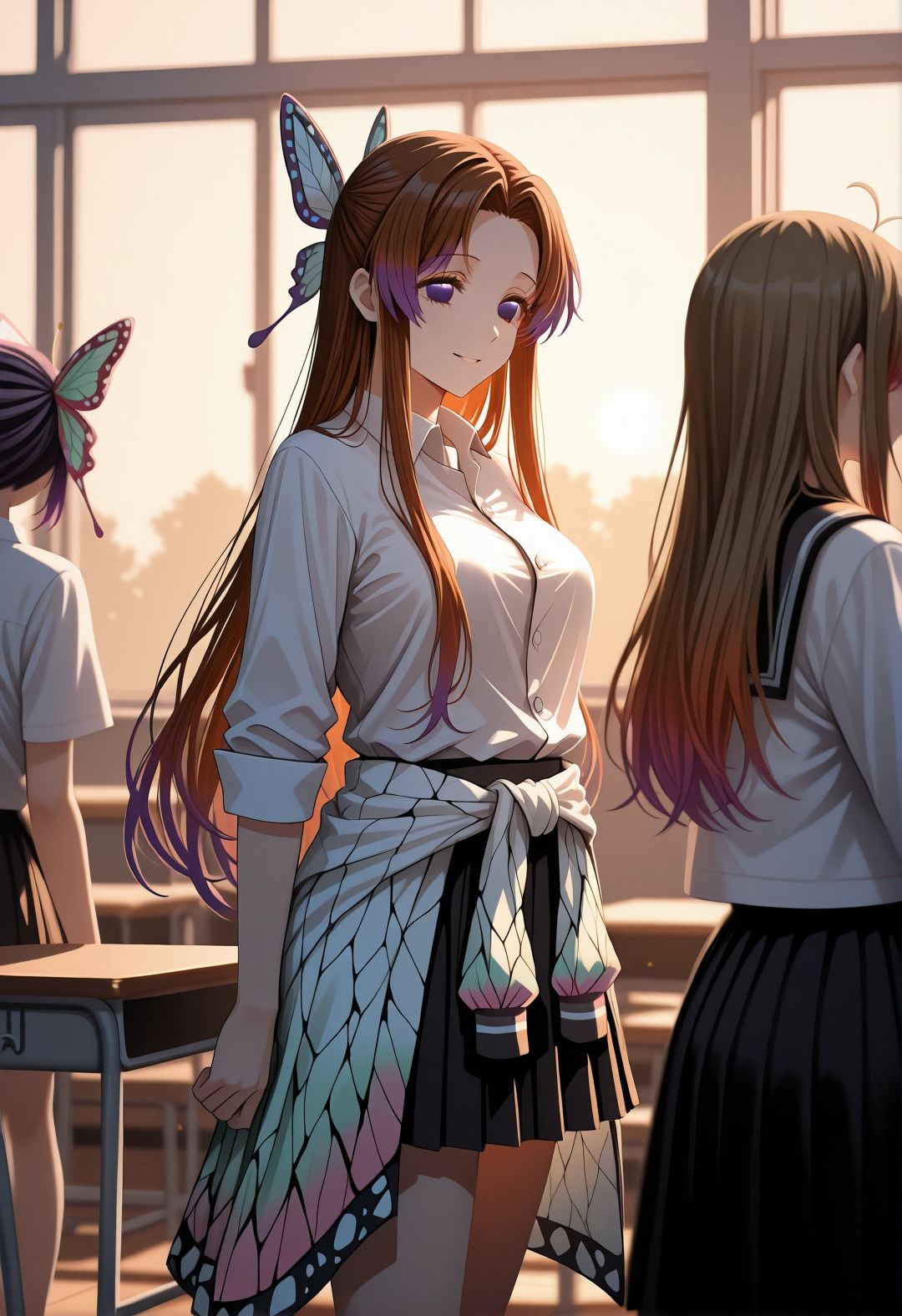 【鬼〇の刃】カ〇エが図書館で催●洗脳されて妊娠するまで - サンプル画像 3