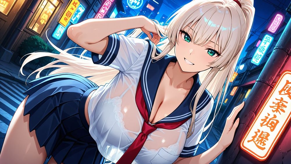 爆乳白ギャルと褐色ギャルが同級生宅で誘惑中出し【4K】【FANZA専売】 - サンプル画像 2