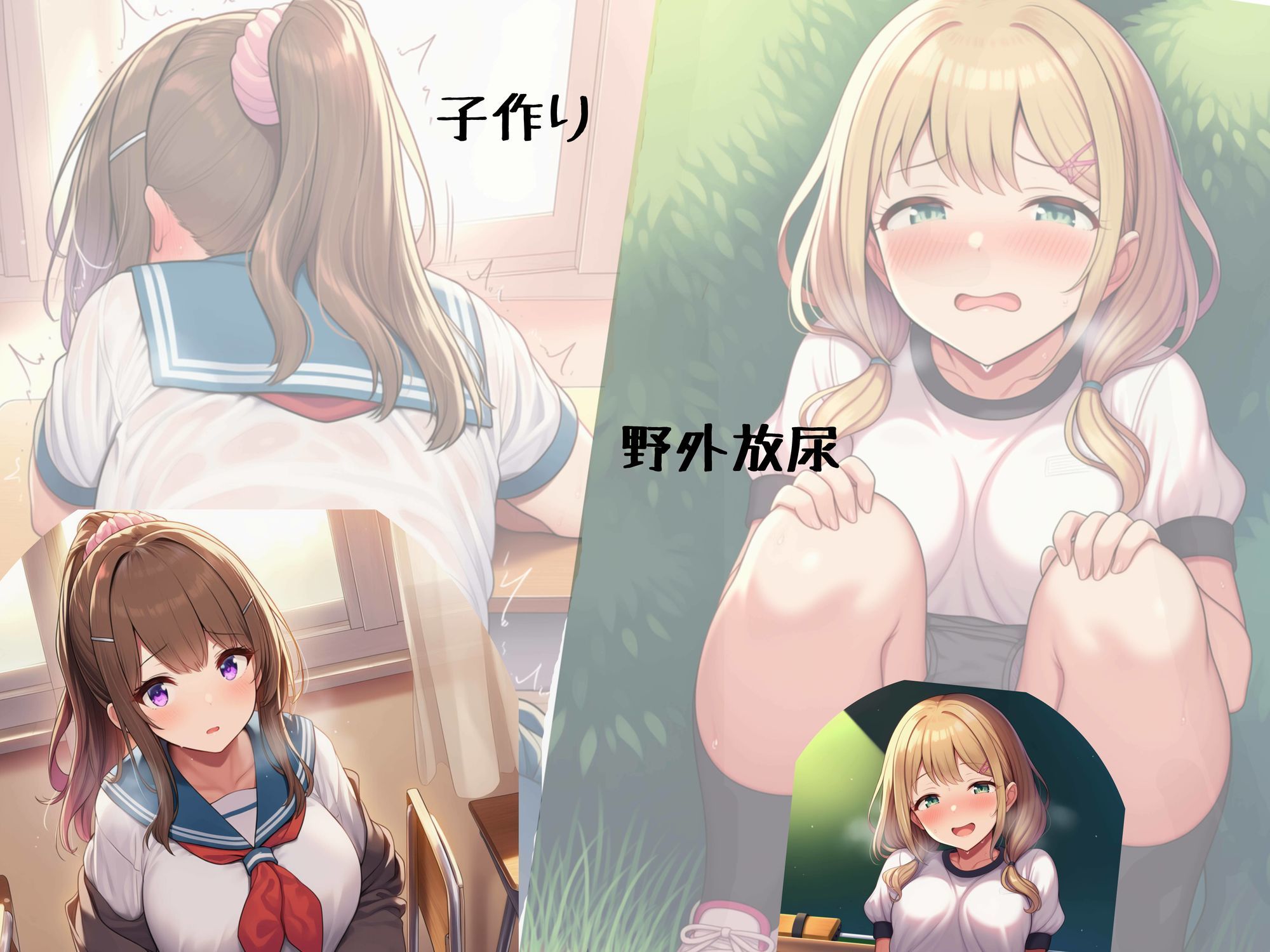 2-H組の日常 - サンプル画像 4