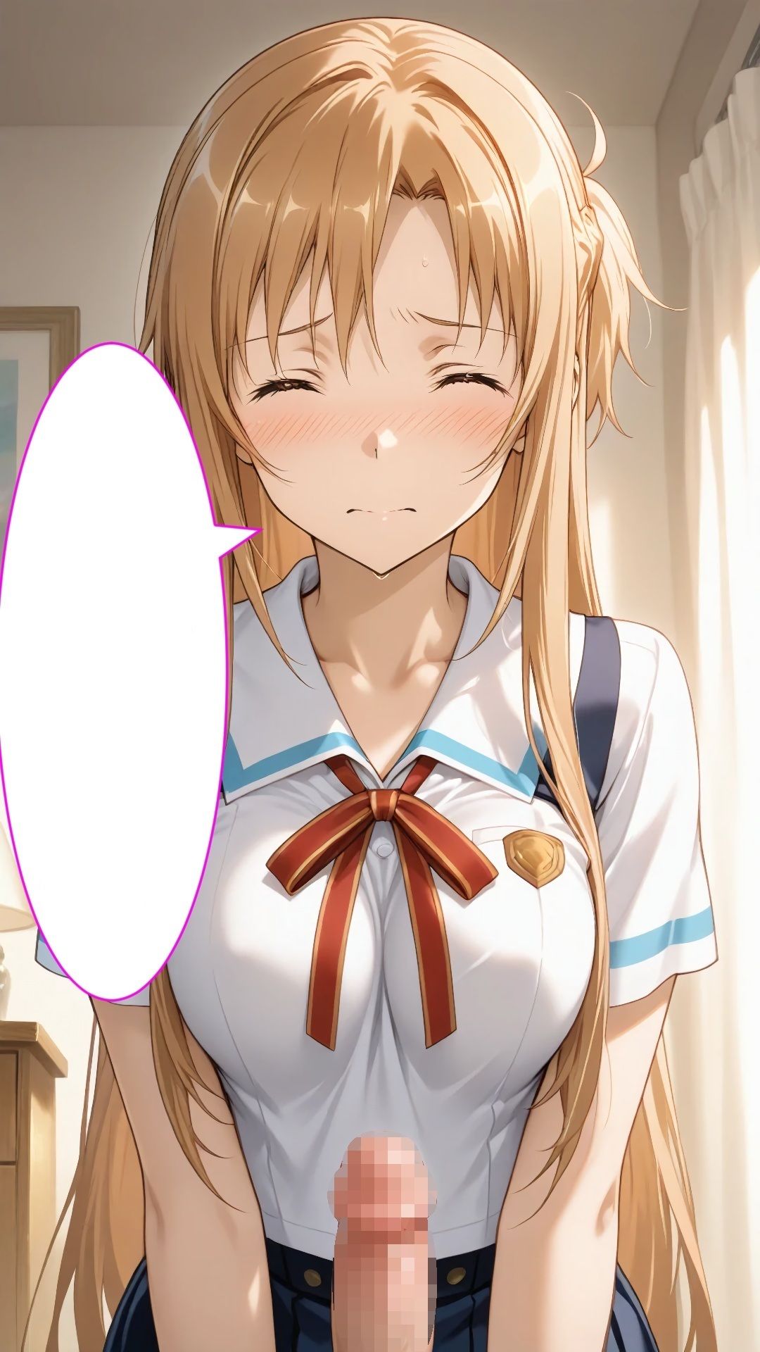 明〇奈のフ〇ラでご奉仕してあげる（ハート） - サンプル画像 4