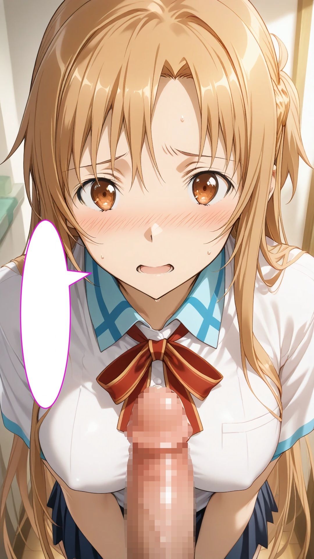 明〇奈のフ〇ラでご奉仕してあげる（ハート） - サンプル画像 5