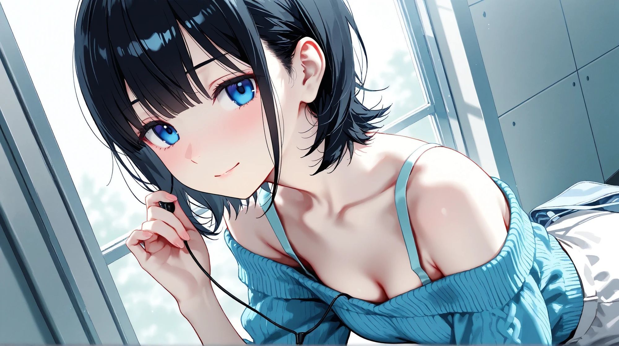 清楚な黒髪JDが俺の前だけで乱れていく - サンプル画像 2