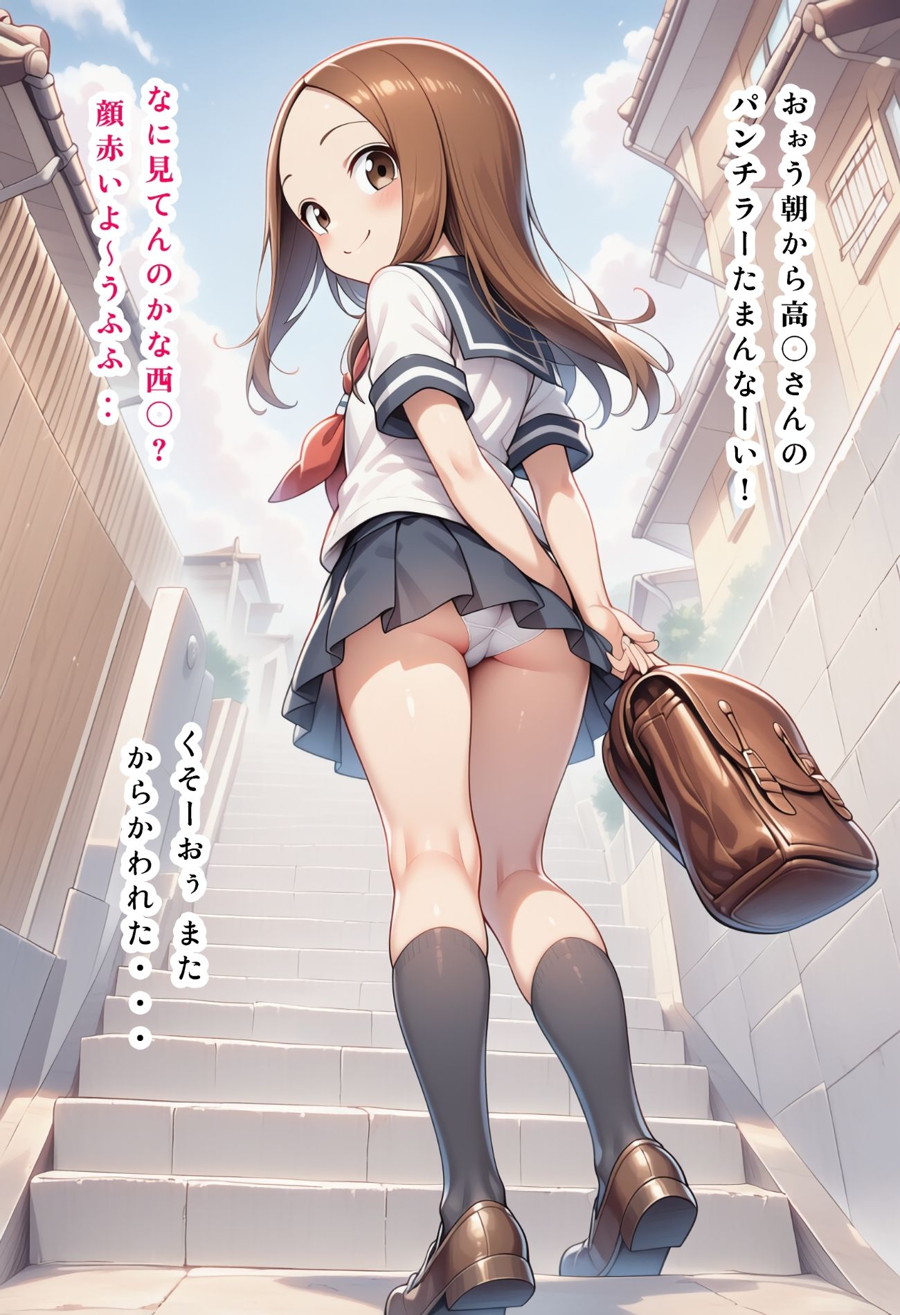 高〇さん西〇に羞恥プレイをする！！ - サンプル画像 2