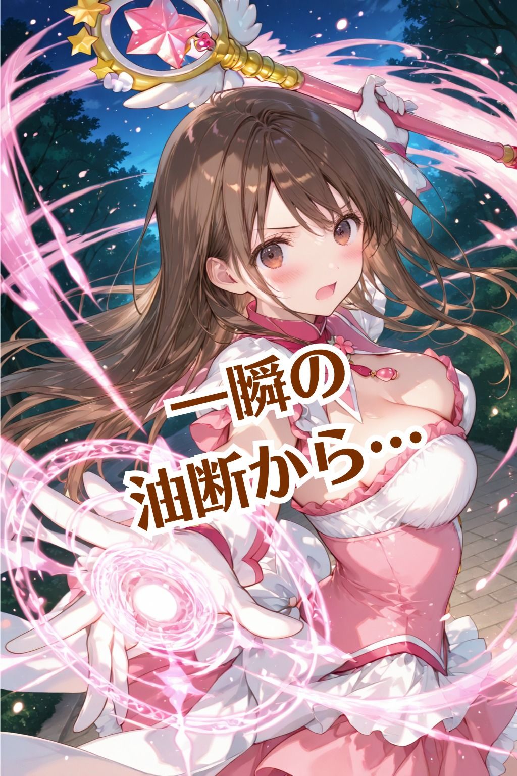 魔法戦士えりな vol.3 監禁 編【前編:変態キモおじと子作り】 - サンプル画像 1