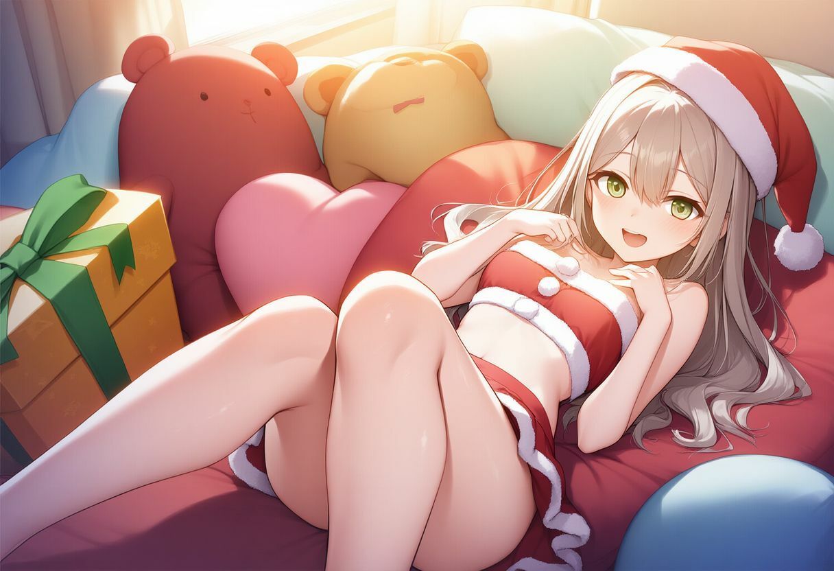 美少女図鑑  クリスマス  コスプレ少女 - サンプル画像 1