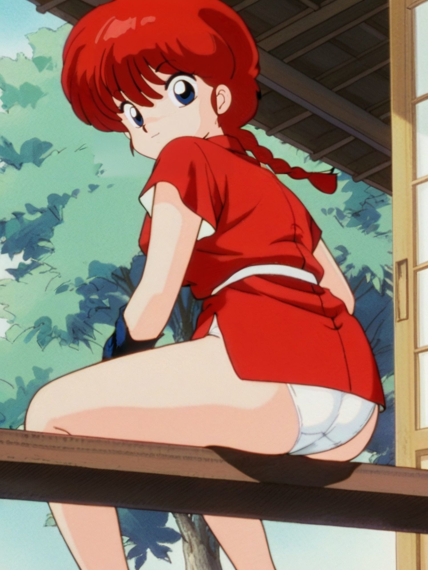 早乙女ら〇まパンチラCG集（全100枚＋簡易アニメ3本）_model2 - サンプル画像 1