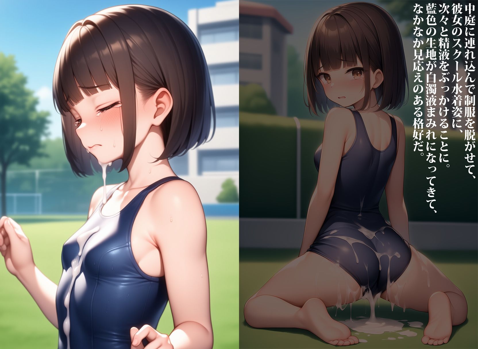 常識改変学園〜女生徒も女教師もおもらし露出プレイ性教育〜 - サンプル画像 6