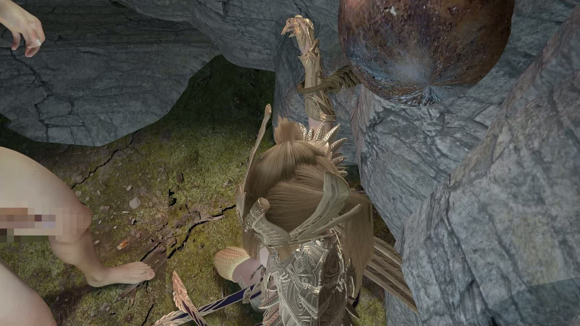 【ROMV343】【動画】黄金聖闘士星矢とクラウド「フェラチオぶっかけ」 - サンプル画像 2