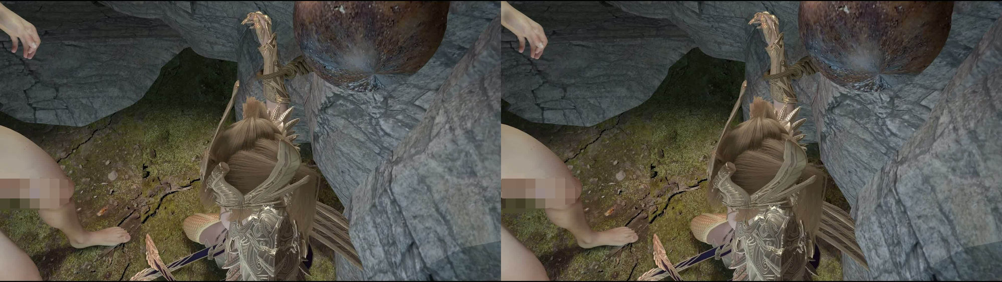 【ROVR343】【動画】黄金聖闘士星矢とクラウド「VR SBSはスマホでテストしてください」 - サンプル画像 2