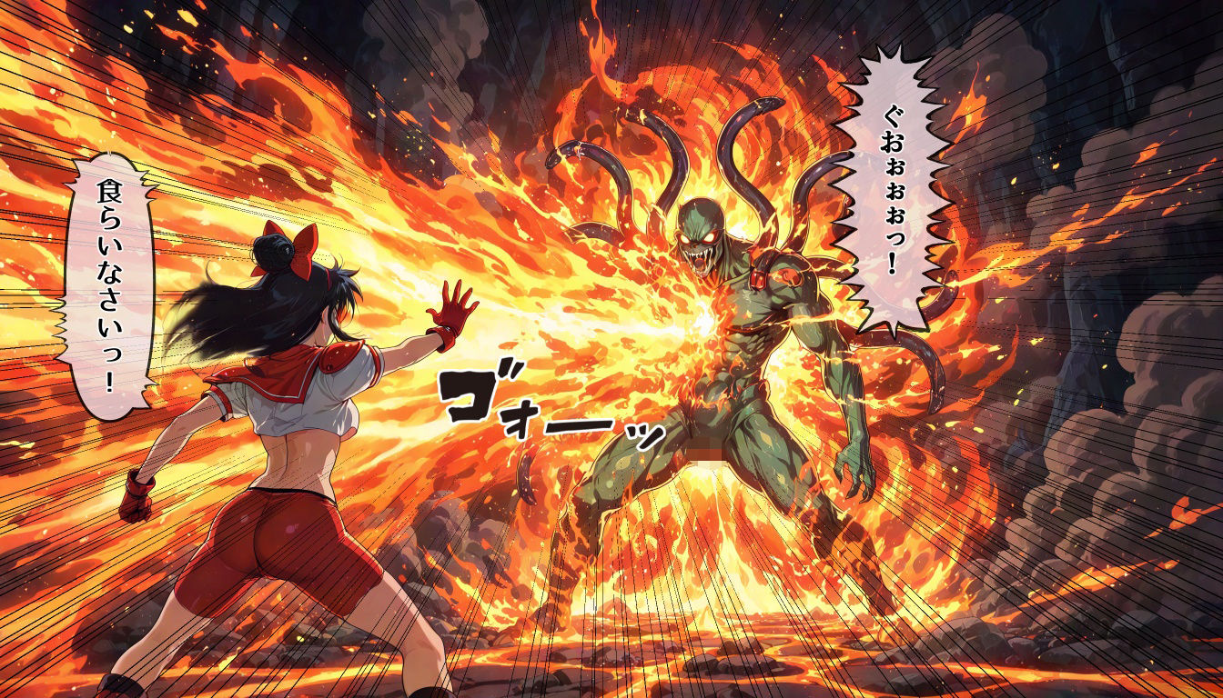 明星が消えた日【デュエルシリーズ】ヴィーナスレッド VS ネプチューン子爵 - サンプル画像 1