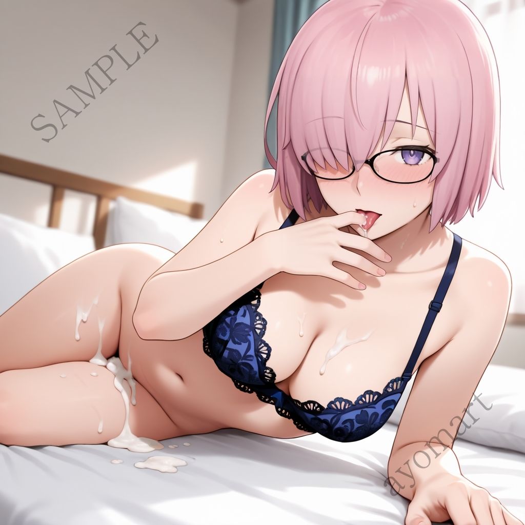 いつでもヤらせてくれるカノジョ。 〜FG〇 マ〇ュ編〜 - サンプル画像 1