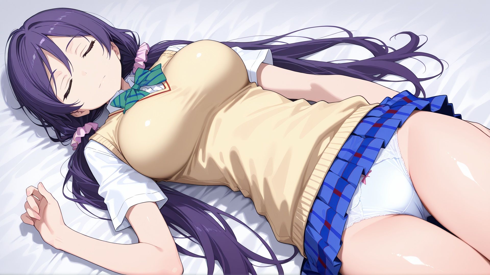 寝ている○○にぶっかけ のぞみ編 - サンプル画像 5