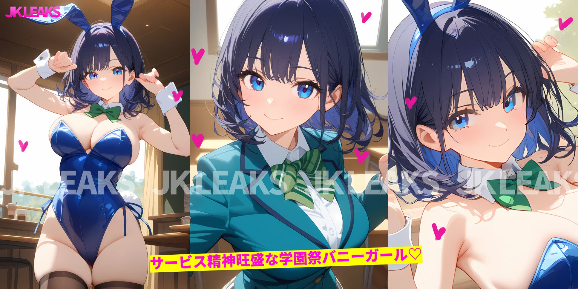 JK LEAKS 38 - 学園祭乱交バニー編 -  【アニメ13本付】 - サンプル画像 1