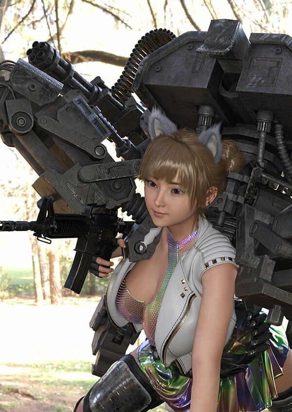 【▲100】廻里が主人公のMMORPG『編隊コレクション:Re』ゲーム動画（Vol.05:ゾンビの集団によるレ○プ被害に遭ってしまう:大開脚！） - サンプル画像 10