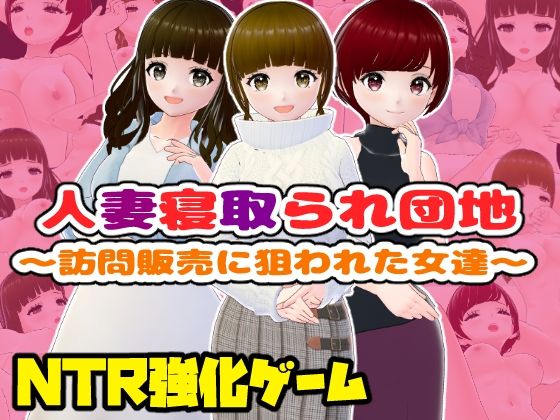 人妻寝取られ団地〜訪問販売に狙われた女達〜【CG集】