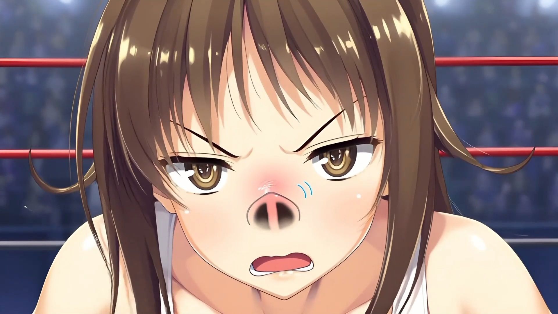 【超自信作！】くしゃみdeプロレス！フルアニメーション！/ Wrestling and Sneeze！ Full Animation！ - サンプル画像 1