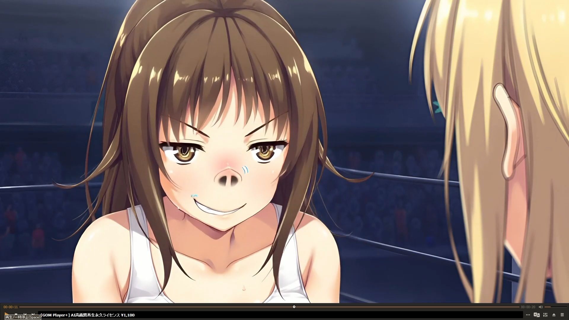 【超自信作！】くしゃみdeプロレス！フルアニメーション！/ Wrestling and Sneeze！ Full Animation！ - サンプル画像 4