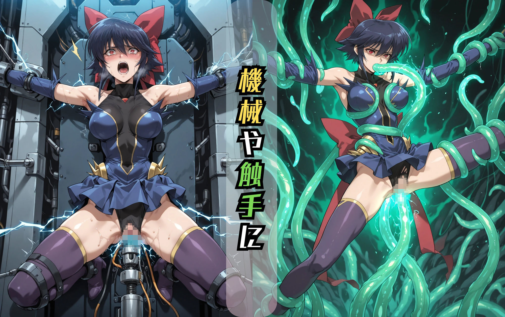 魔法少女ア〇のエッチな日々 - サンプル画像 5