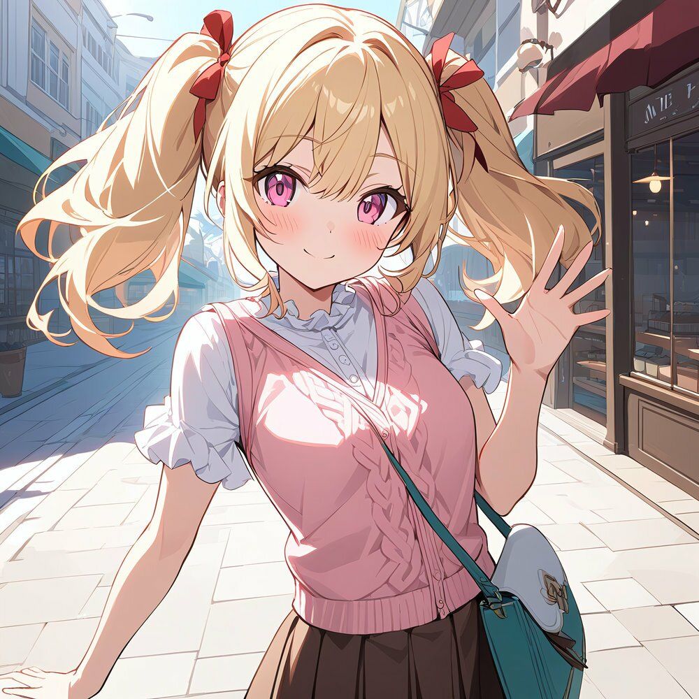 甘えんぼ彼女・莉愛 - 私服デート日記 - サンプル画像 1