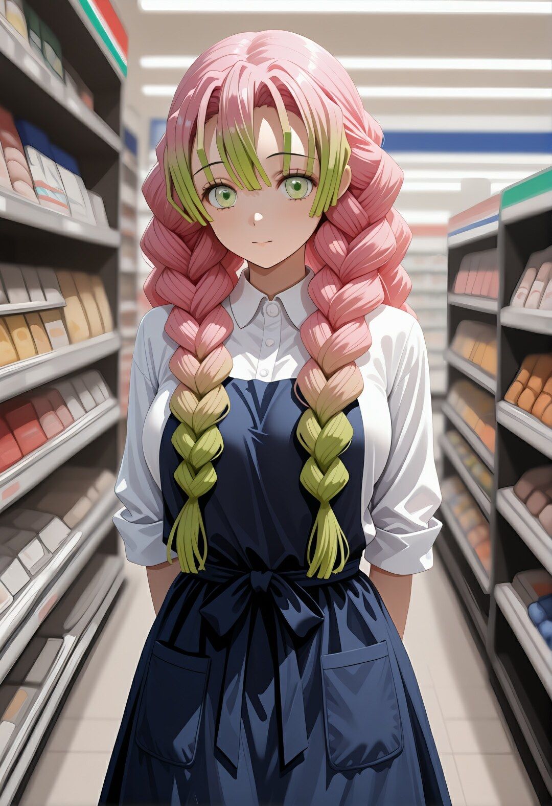 恋柱 透視眼鏡に恋の呼吸を晒され、催●で孕み堕ちる完全凌●録 - サンプル画像 1