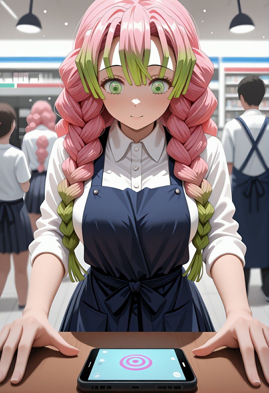 恋柱 透視眼鏡に恋の呼吸を晒され、催●で孕み堕ちる完全凌●録 - サンプル画像 3