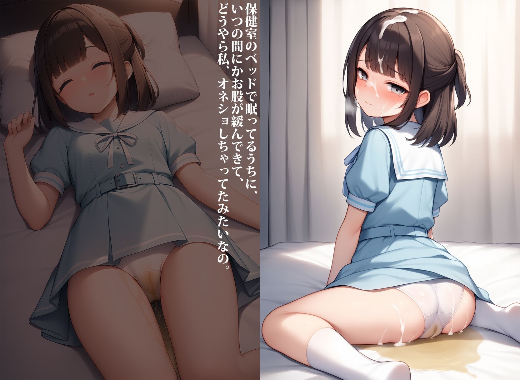 裏口入学の代償〜私立学園の女性徒がお漏らし調教〜 - サンプル画像 8