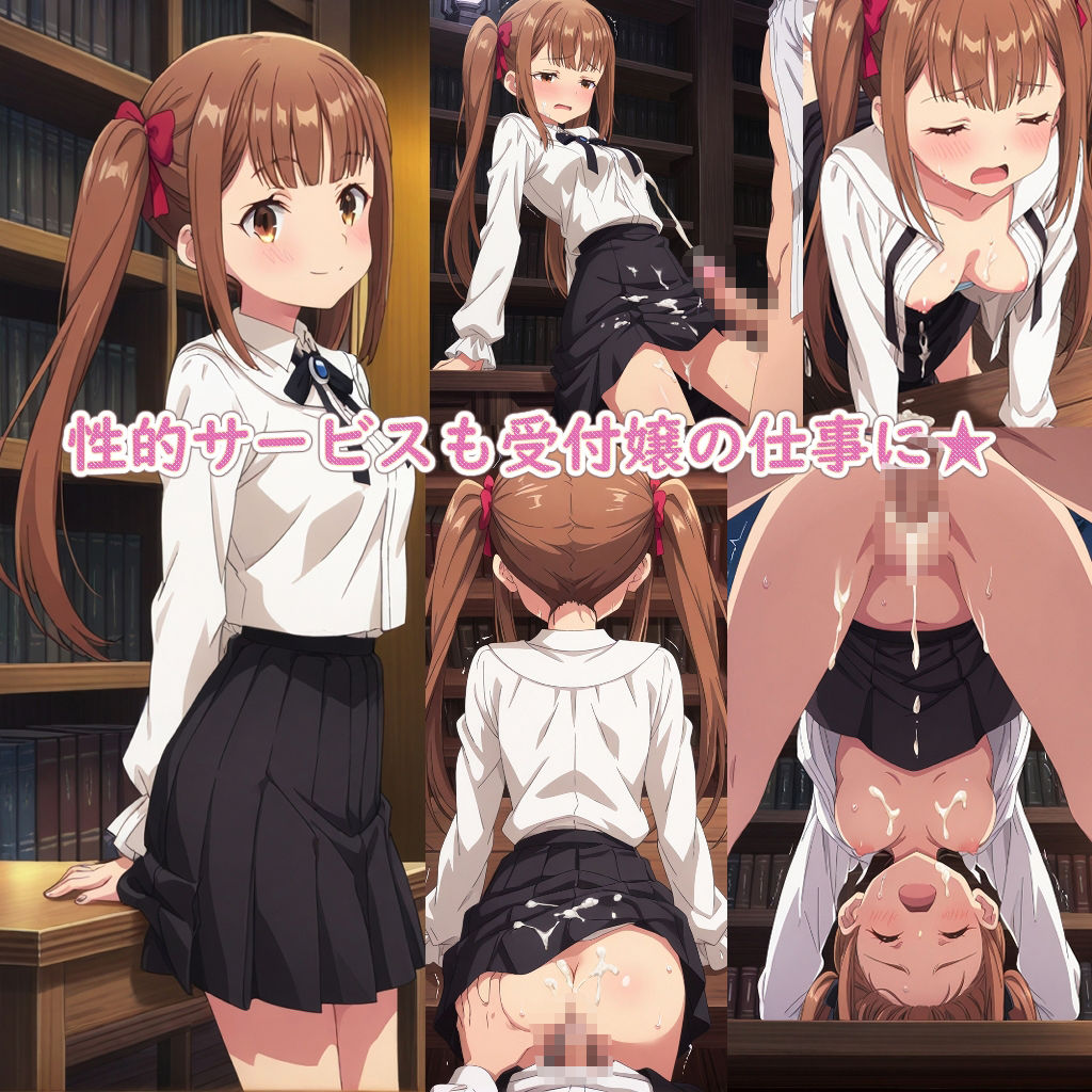 ギル〇の受付嬢の時間 - サンプル画像 2